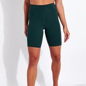 Girlfriend Collective Moss Compressive Run Short Bike Shorts Size M